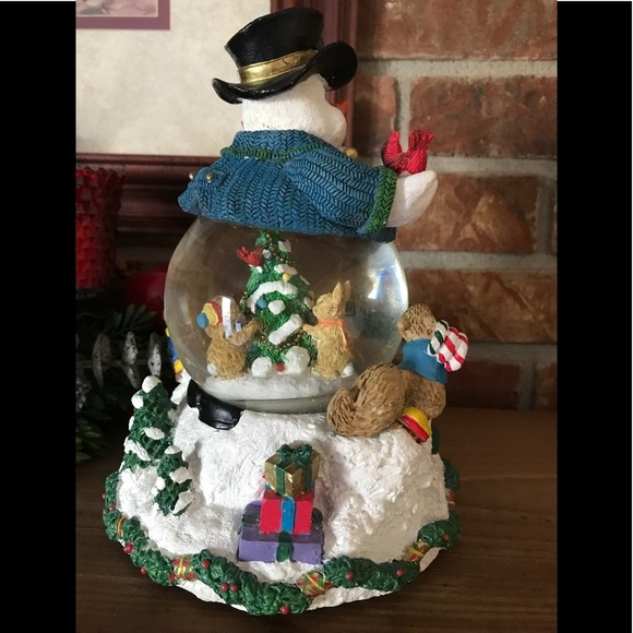 Rare Vintage Frosty The Snowman Musical Water globe - Picture 6 of 10